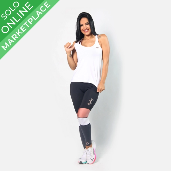 TUPI S.A. CAMISILLA DEPORTIVA DRYFIT LANDERFIT TALLE M BLANCO VASO SHAKER DE REGALO